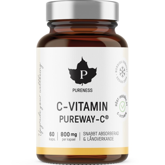 Pureness C-vitamin PUREWAY-C® 60 kapslar