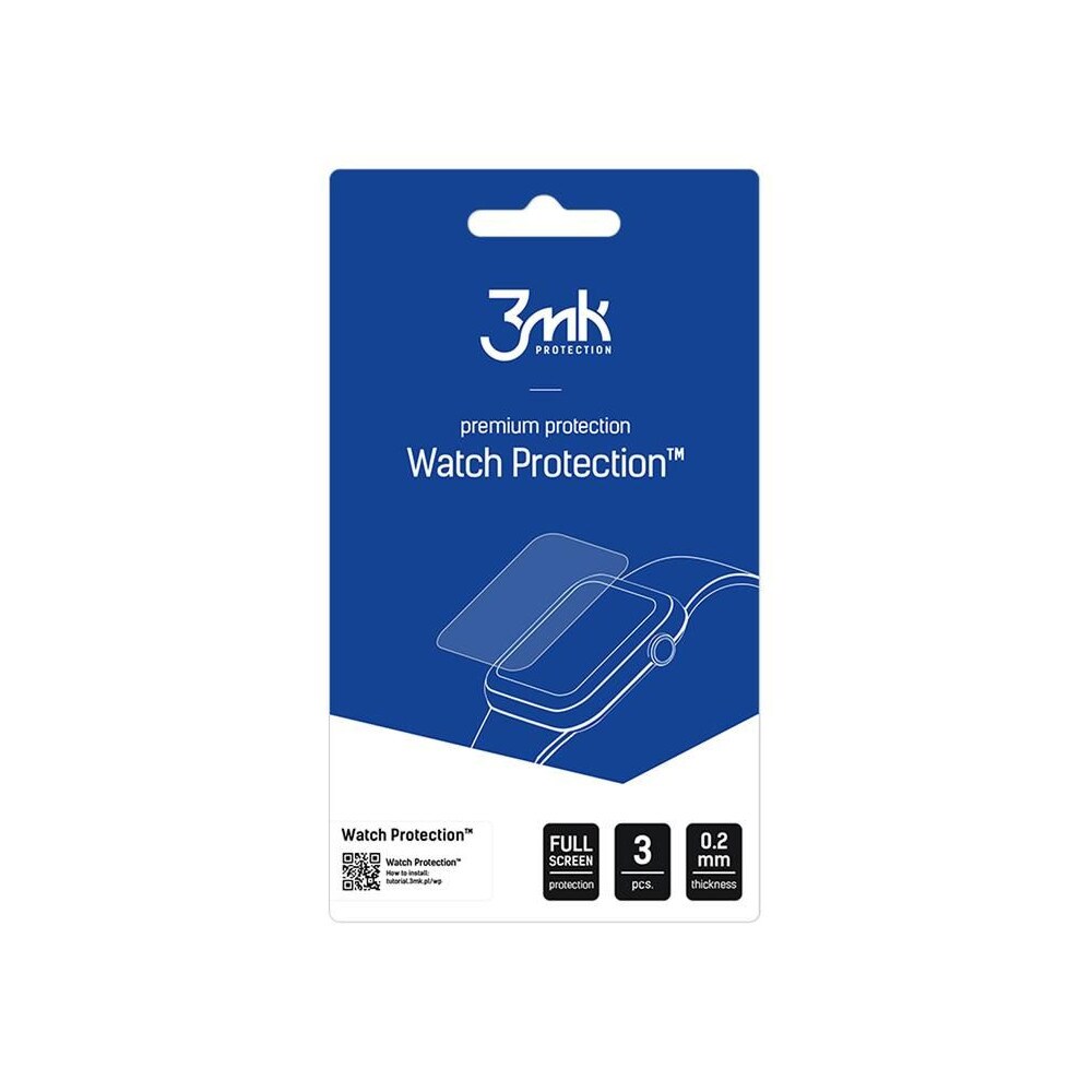 3mk Watch Protection™ v. FlexibleGlass hybridglas till Garmin Forerunner 245, bild 2