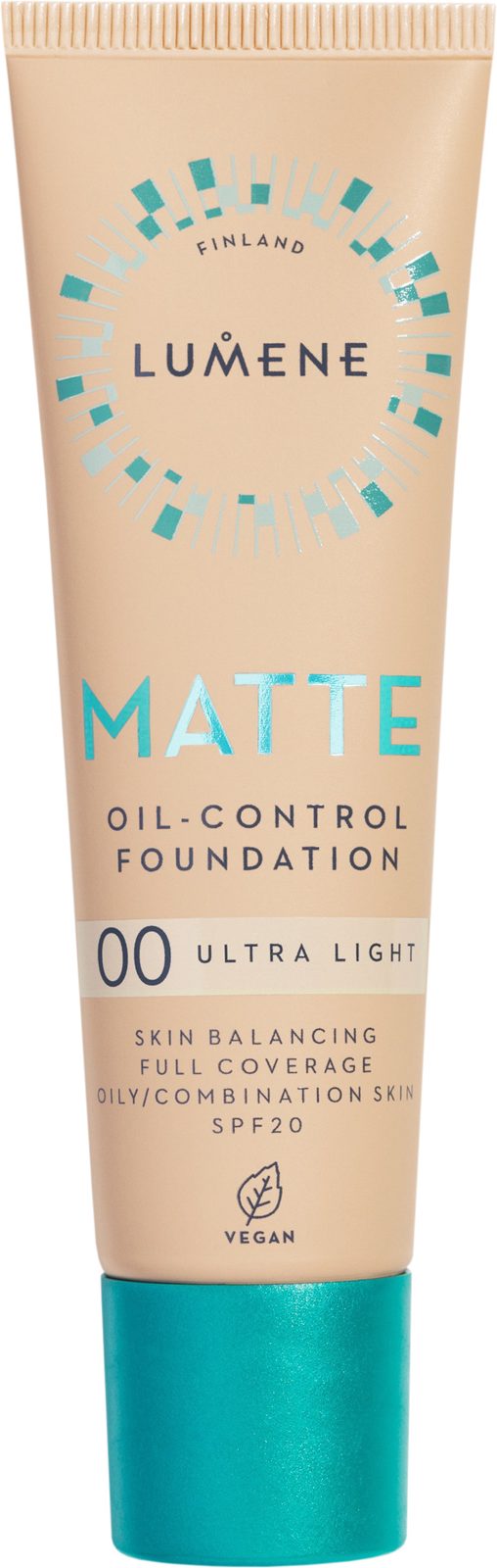 Lumene Matte Oil-Control Foundation SPF20 00 Ultra Light 00 Ultra Light