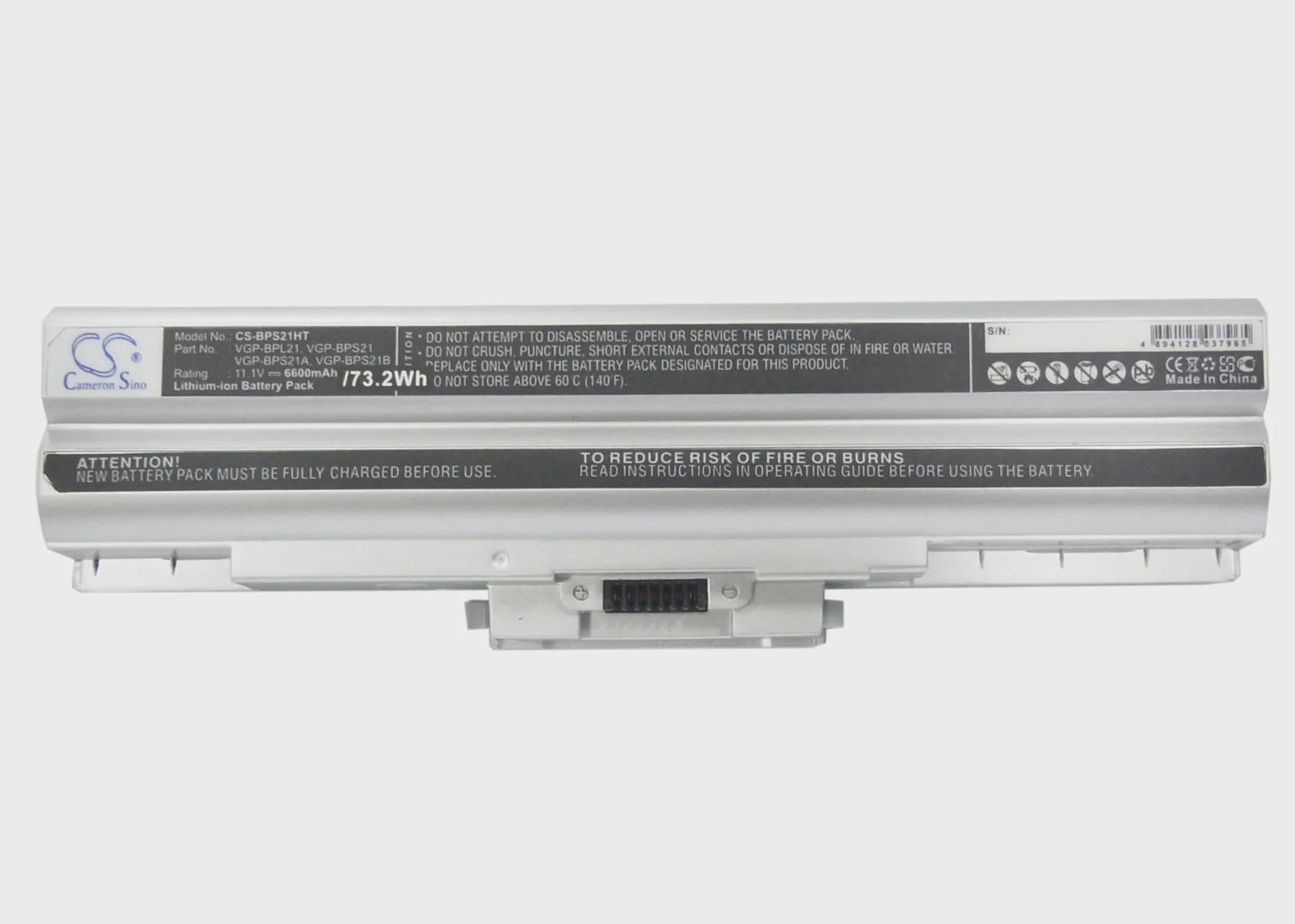 Batteri till Notebook, Bärbar dator för Sony VAIO VGN-AW41JF, VAIO VGN-AW41MF m.fl., bild 5