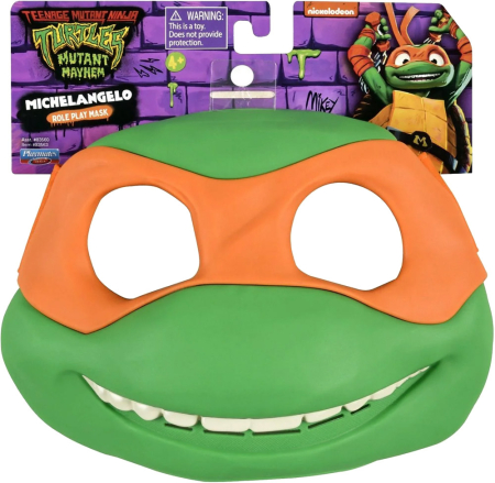 Teenage Mutant Ninja Turtles Mutant Mayhem Mask - Michelangelo