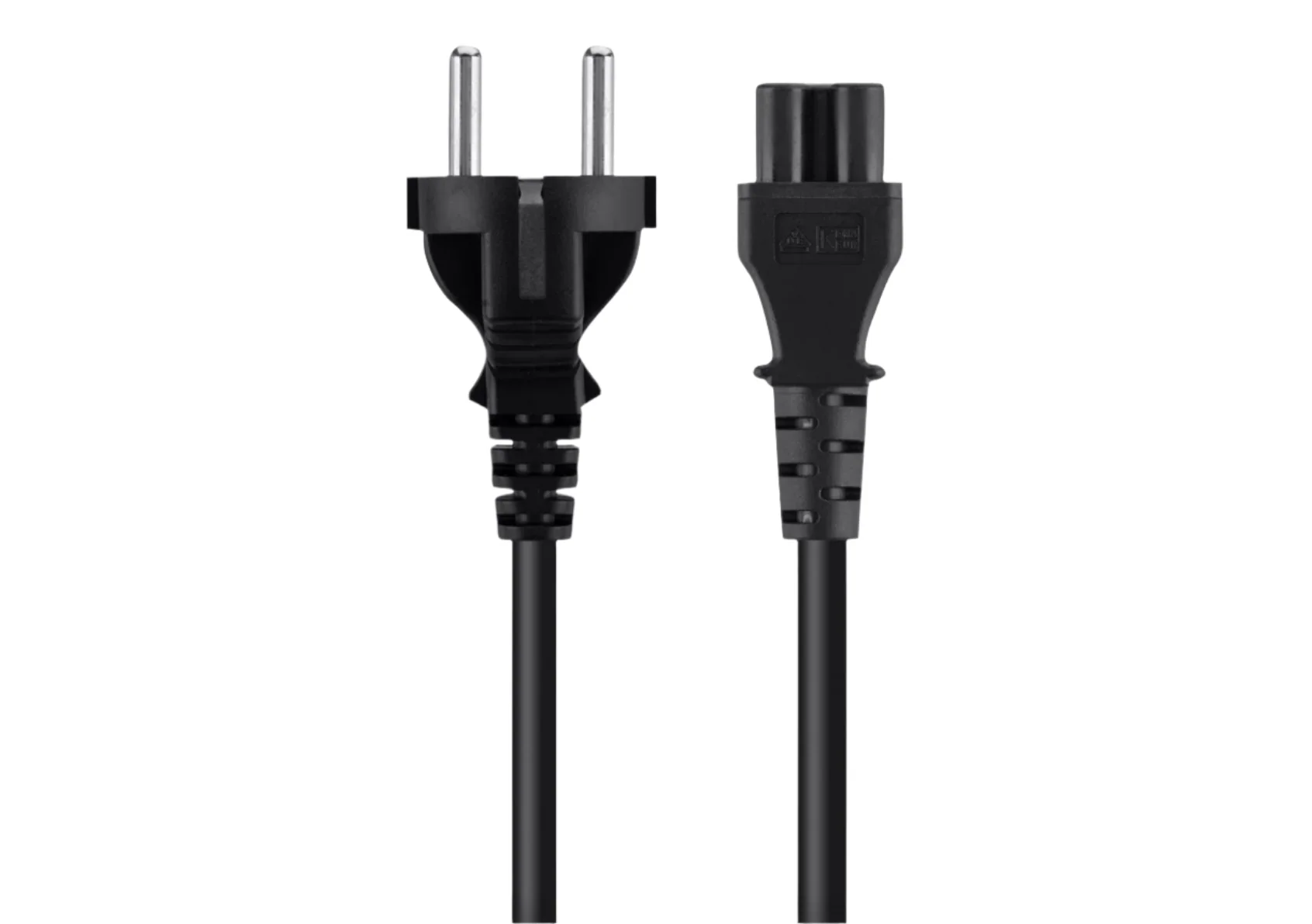 Belkin Strömkabel Power Iec 60320 C7 Till Eurokontakt (Hane) - 1.8M