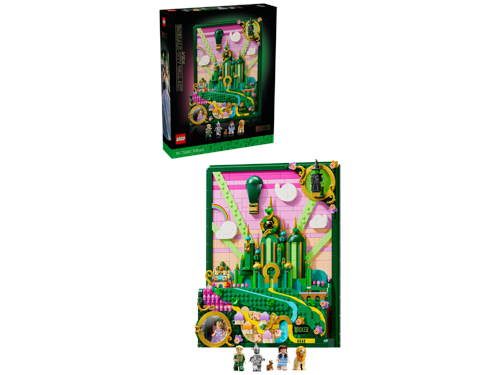 LEGO - Wicked - Emerald City – väggkonst (75685), bild 2