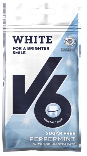 V6 White Peppermint, 30,8 g
