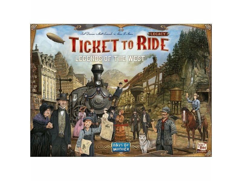 Days Of Wonder Åkbiljett - Legacy - Legends of the West (DOW720036)
