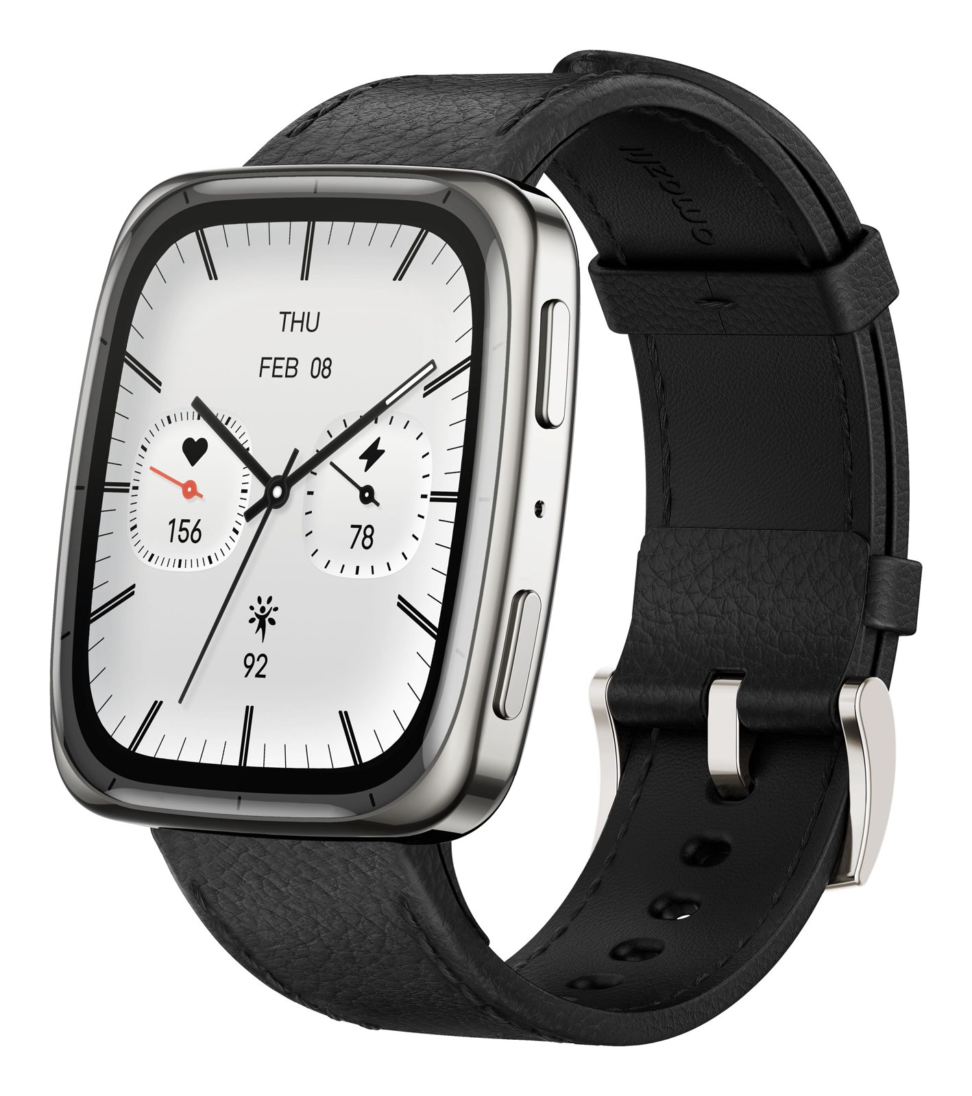Amazfit Active 2 Svartsilver, bild 2