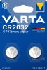 VARTA CR2032 knappbatteri, 2 st