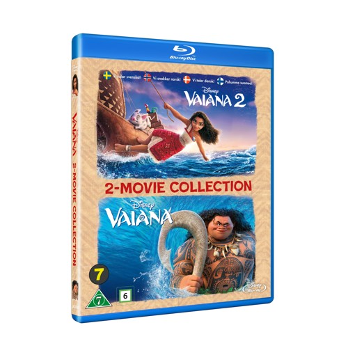 Vaiana 1+2 Box - Blu-Ray