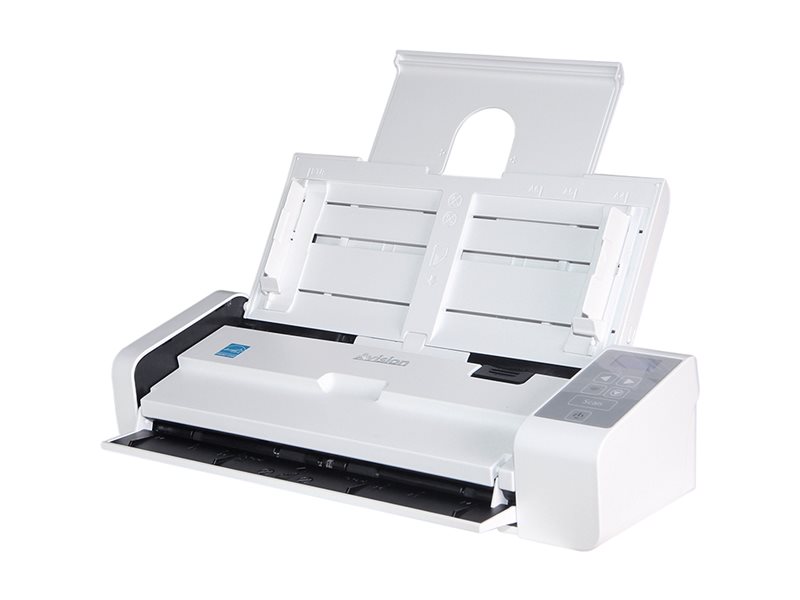 Avision AD225WN - Dokumentskanner - Kontaktbildsensor (CIS) - Duplex - 216 x 3000 mm - 600 dpi - upp till 25 sidor/minut (mono) / upp till 25 sidor/minut (färg) - ADM (25 ark) - upp till 3000 scanningar per dag - USB 2.0, LAN, Wi-Fi(n)