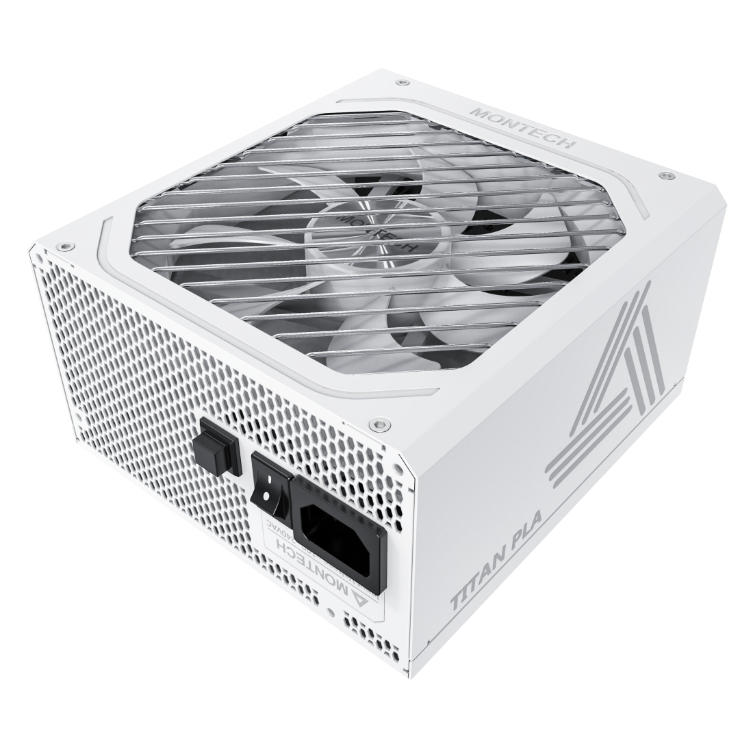 Montech TITAN PLA 1000W, ATX 3.1, 135 mm fläkt, 80PLUS Platinum, löstagbara kablar, bild 3