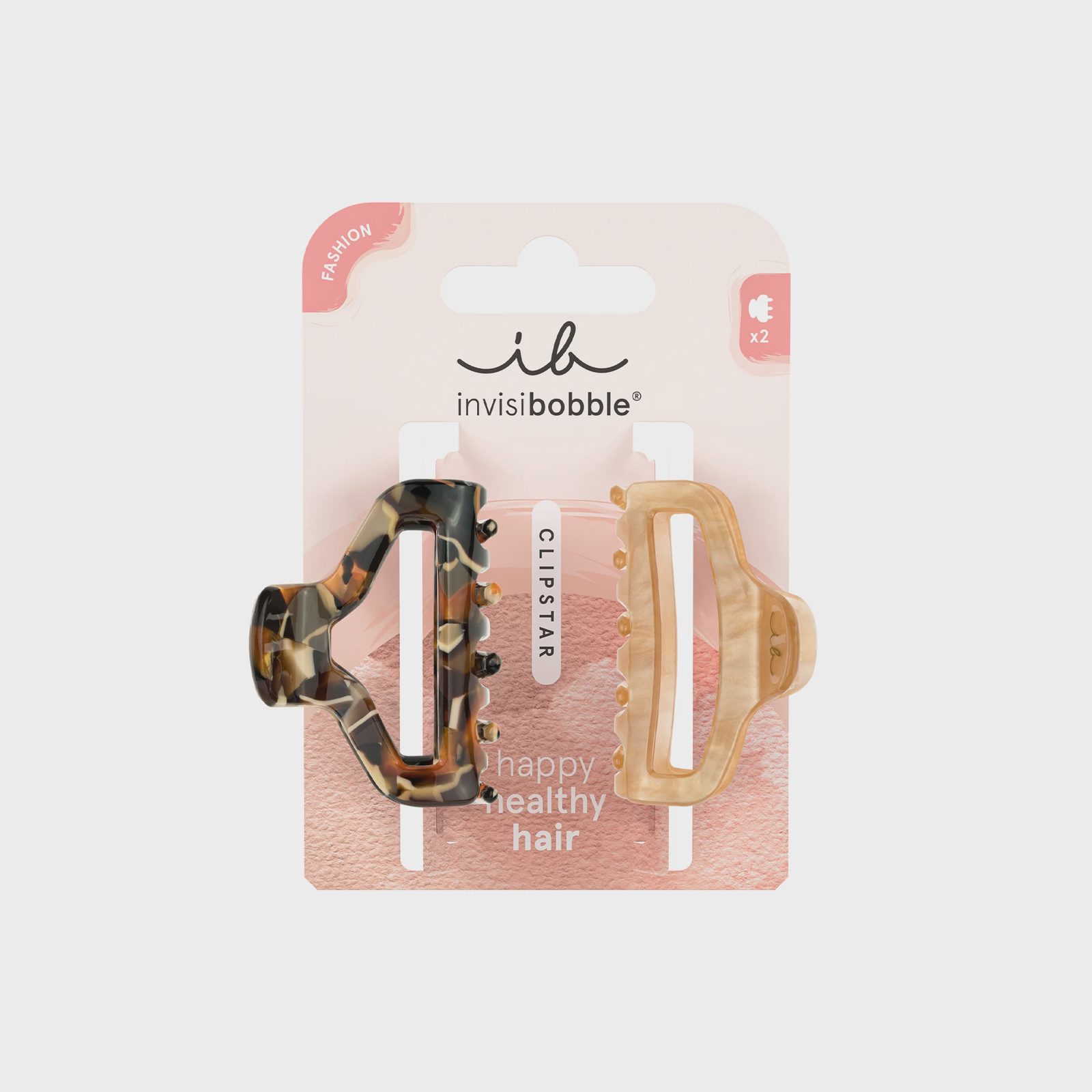 Invisibobble CLIPSTAR M Golden Roar 2 st