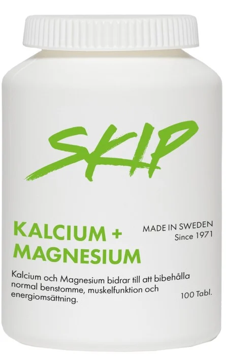 Skip Kalcium + Magnesium, 100 st