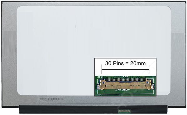 CoreParts 15.6" LCD FHD Matt 1920x1080, passar bl.a. Asus CX1500CNA, bild 2