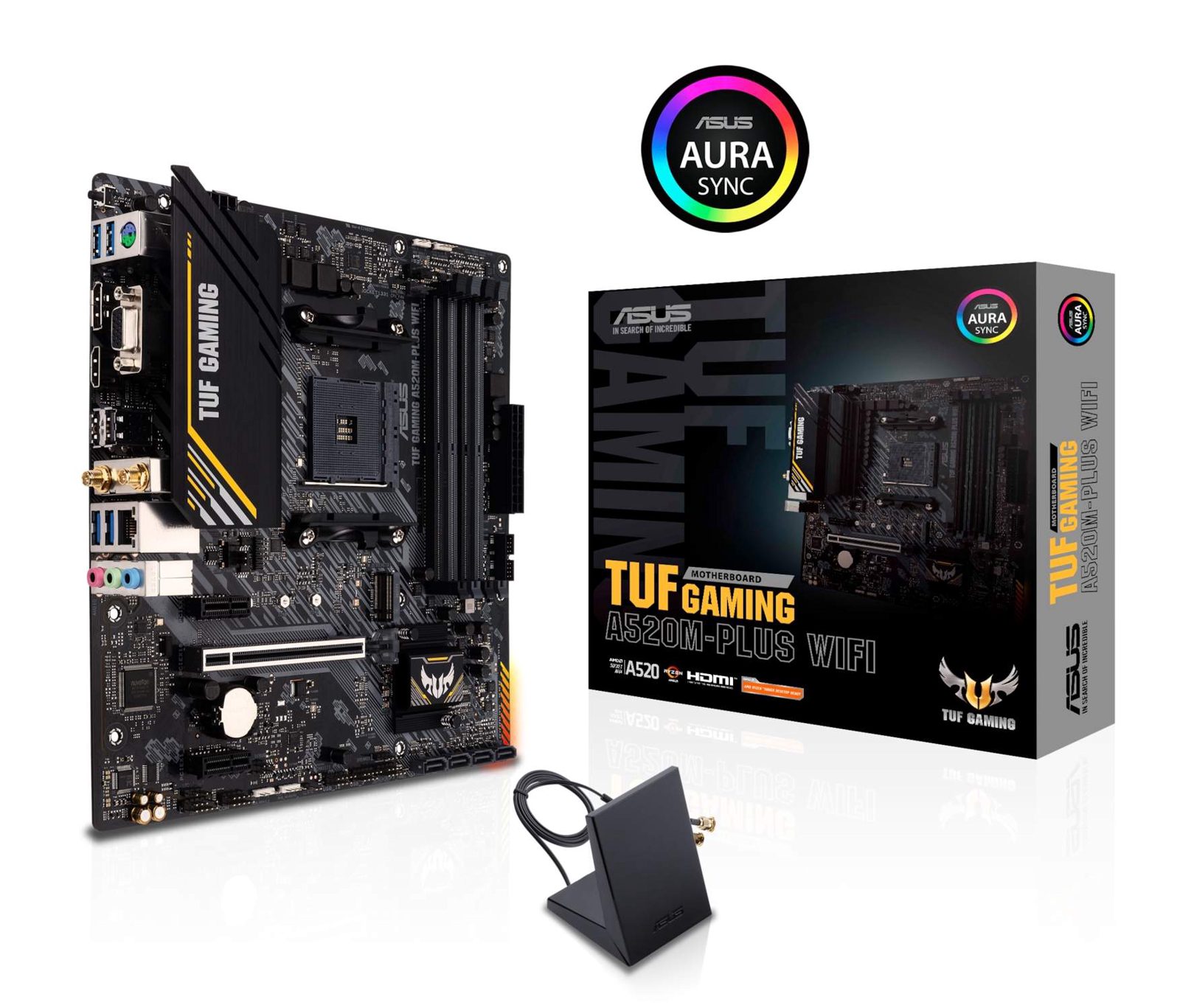 ASUS TUF Gaming A520M-Plus WIFI, bild 3