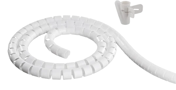 DELTACO Kabelkanal Vit 5 m, bild 5