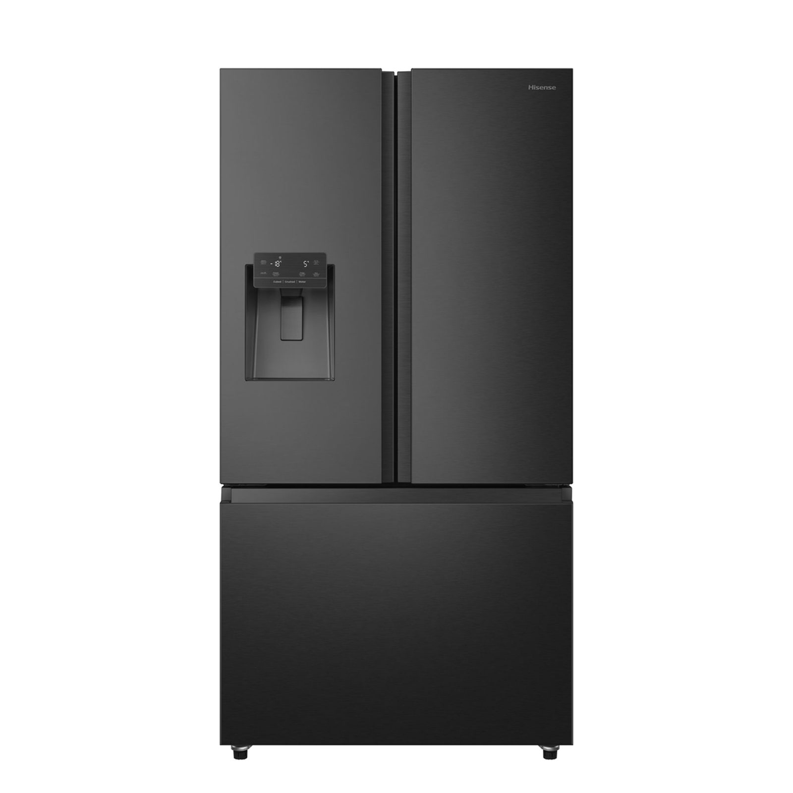 Hisense RF793N4SAFE French door-kylskåp, 3 dörrar, fristående, svart