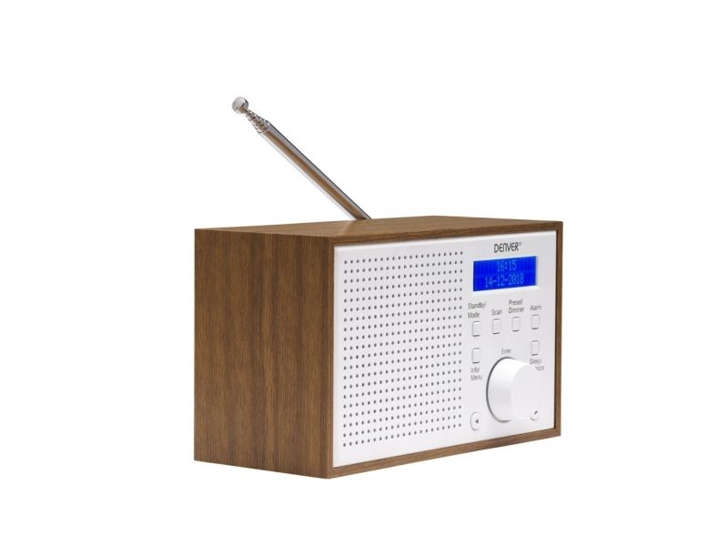 Denver DAB-46 DAB+ FM radio, vit