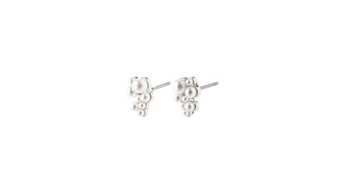PILGRIM - RELANDO Pearl Earrings - Silver Plated - 8 mm, bild 3