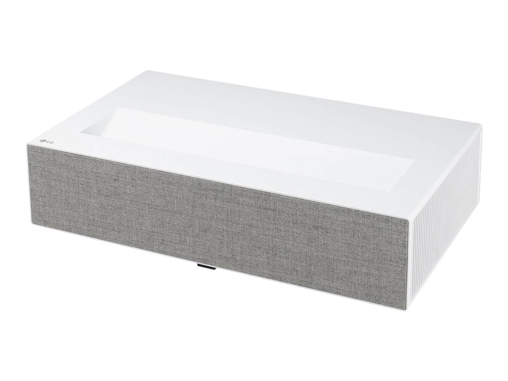 LG CineBeam HU715QW-projektor, 2500 ANSI-lumen, 4K-laser, ultrakort projektionsavstånd, vit