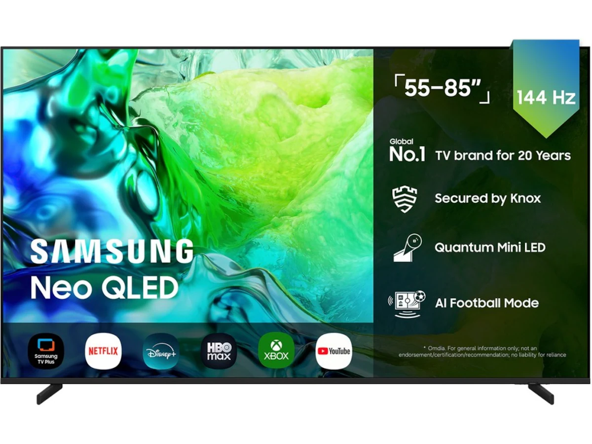 Samsung 85" TQ85QN82HBUXNA / NQ4 AI gen2-processor / NQ HDR+ / 144hz / FreeSync Premium Pro / Tizen OS