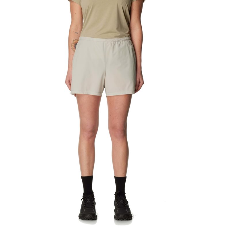 Houdini W's Pace Light Shorts Greenish Gray - XS