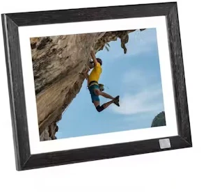 9.7" Kodak HDPF-978, IPS 2048x1536, WiFi - Svart/Trä