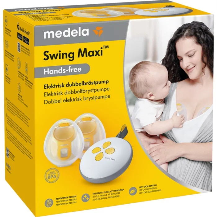 Medela Swing Maxi Hands-free bröstpump, 1 st, bild 2