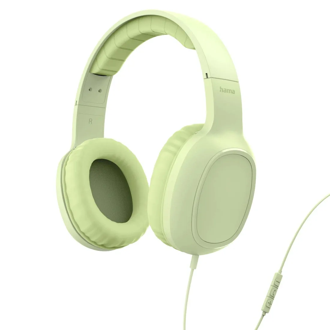 Hama Fun C, Kabel, Samtal/musik, 20 - 20000 hz, 140 g, Headset, Grön
