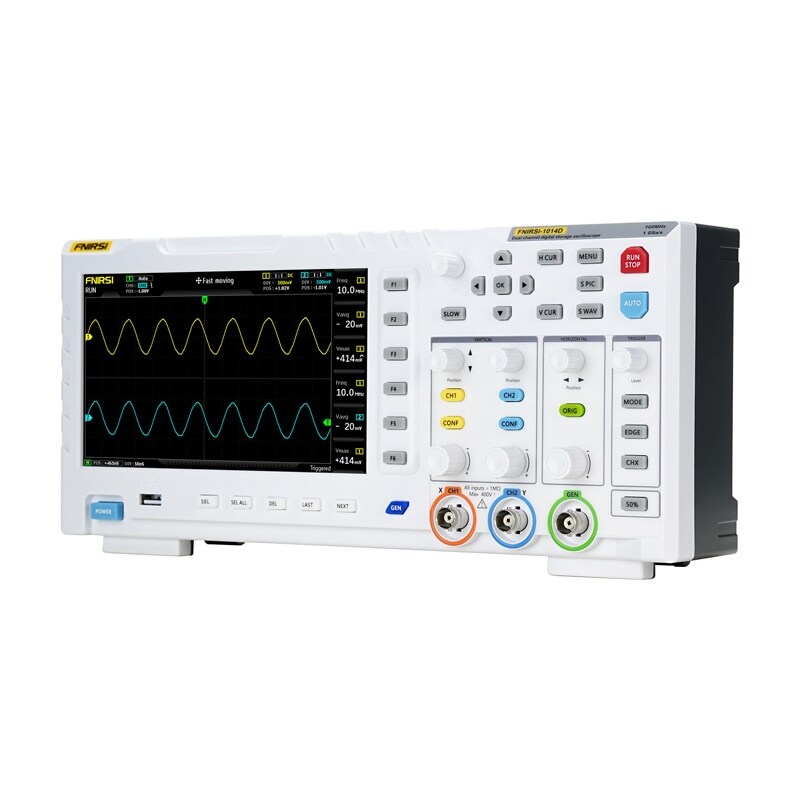 FNIRSI 1014D 2-i-1 oscilloskop signalgenerator, bild 2