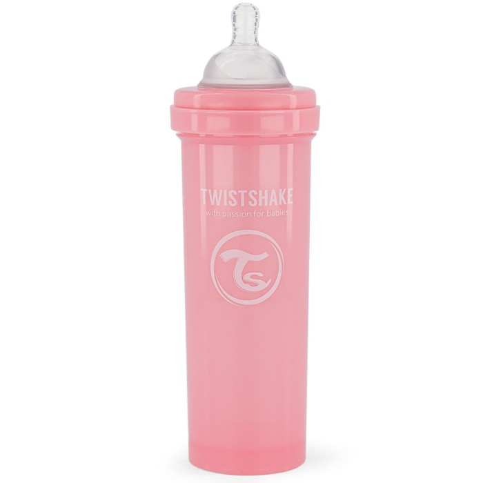 Twistshake Anti-Colic Pastel Light Pink 330 ml