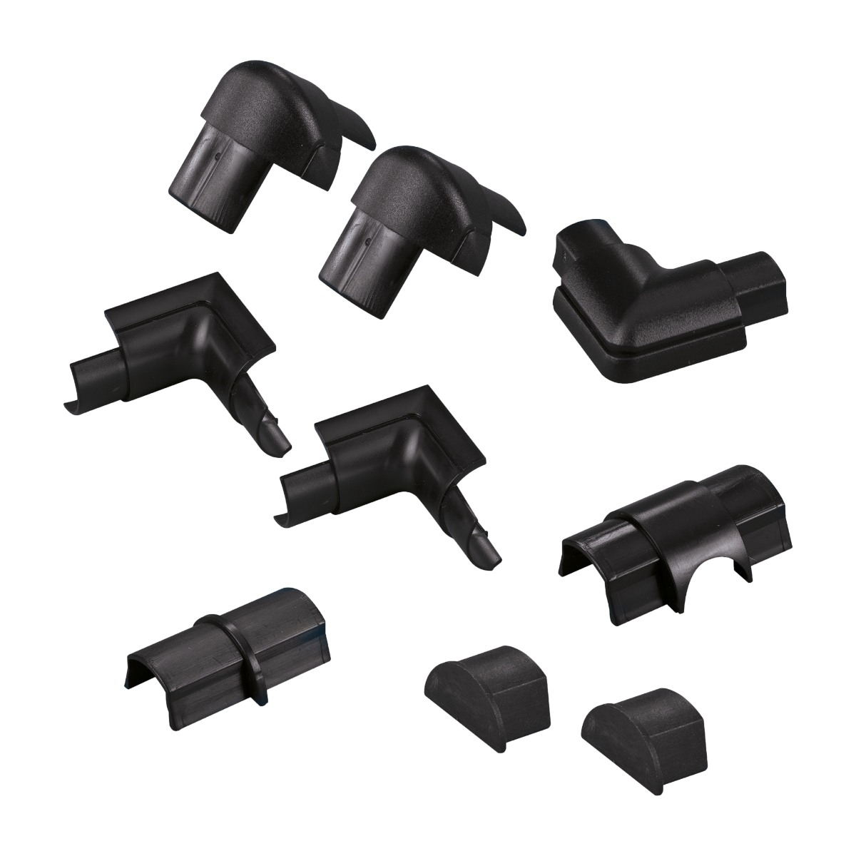 D-Line adaptersats 30X15MM, svart