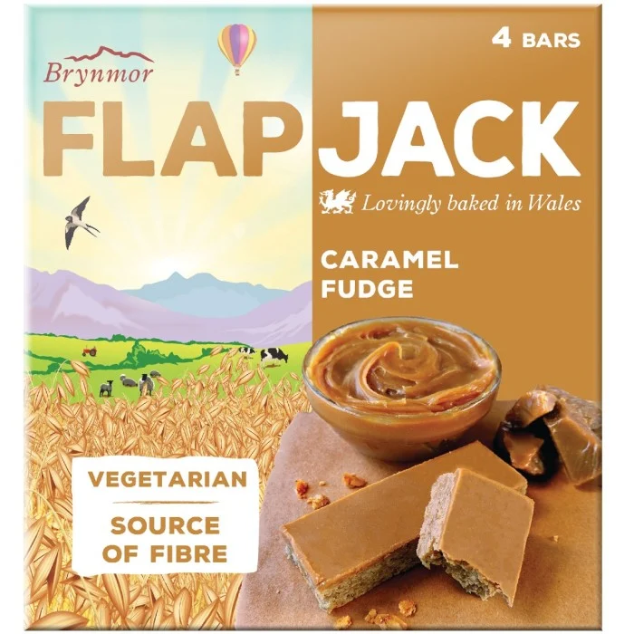 Flapjack Multipack Caramel Fudge 40 g x 4