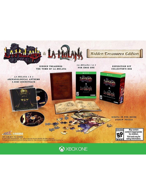 La-Mulana 1 & 2: Hidden Treasures Edition - Microsoft Xbox One - Plattformsspelare