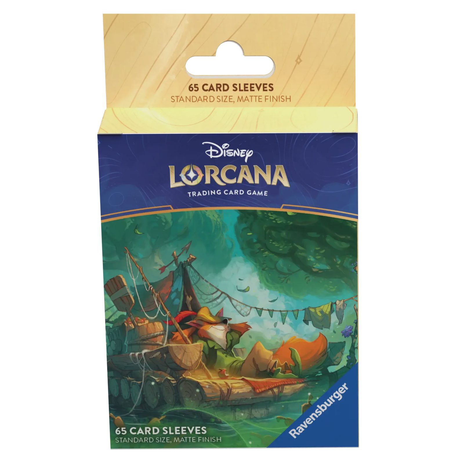 Disney Lorcana TCG: Card Sleeve Pack (65-pack) - Robin Hood
