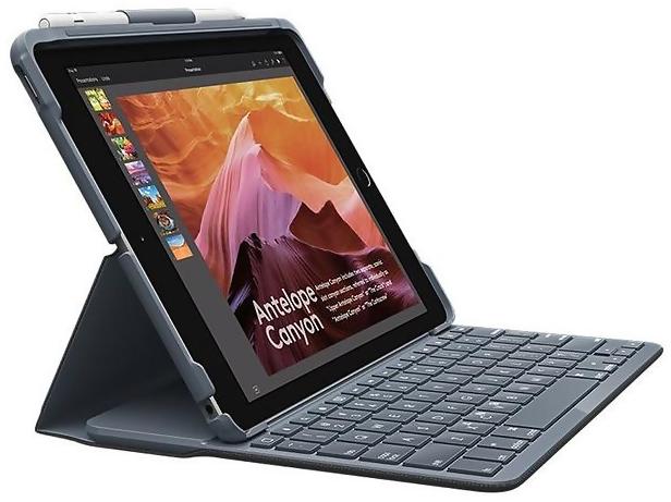 Logitech Slim Folio iPad 10,2" tangentbordsfodral