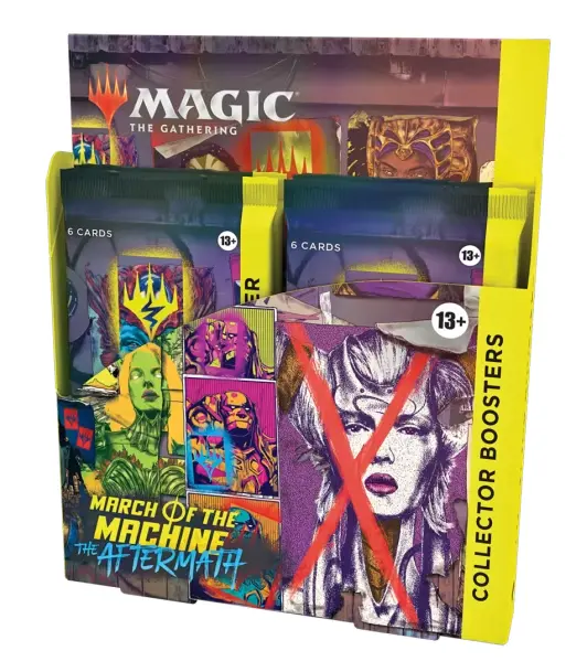 Magic The Gathering March of the Machine: The Aftermath: Collector Booster Display (12 boosters)
