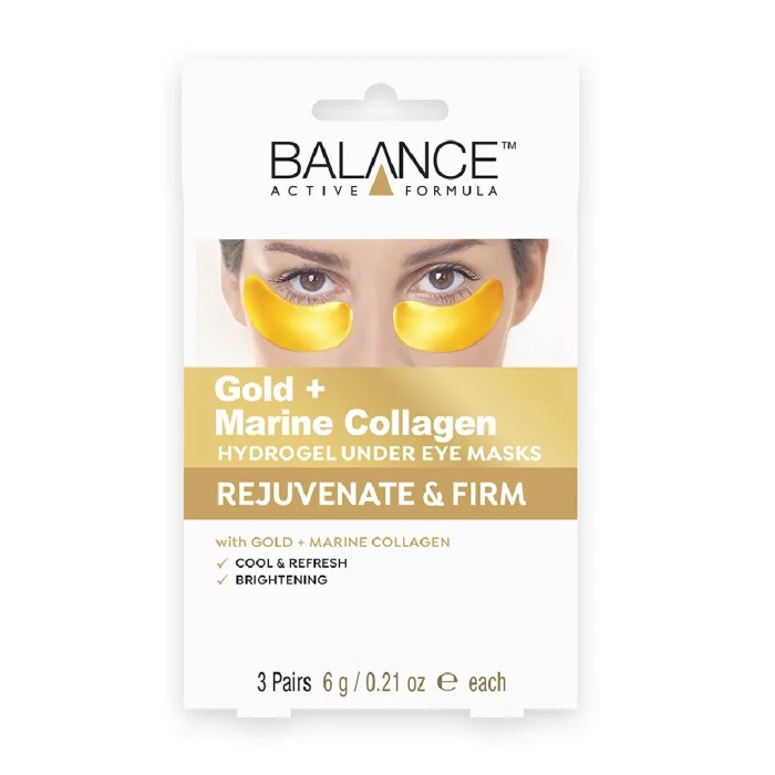 Balance Active Formula Gold + Marine Collagen Hydrogel under Eye Masks, bild 2
