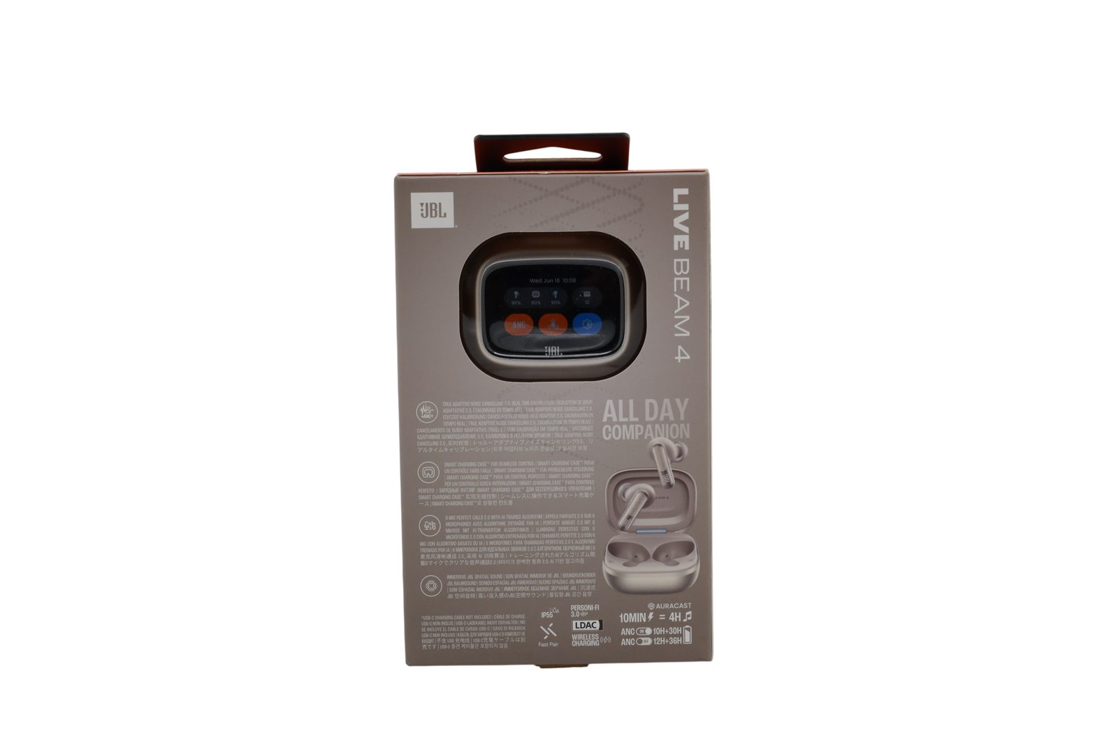 JBL Live Beam 4 True Wireless, champagne, bild 2