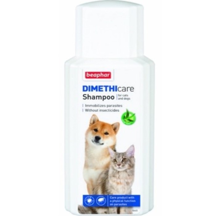 Beaphar Dimethicare Schampo hund/katt 200 ml