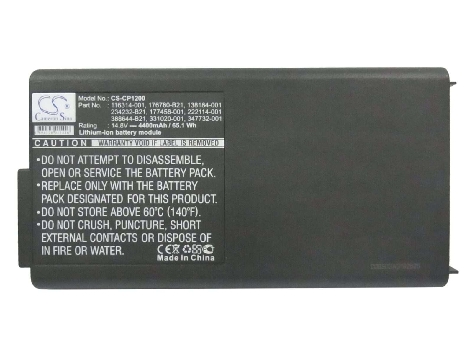 Batteri till Laptop, Bärbar dator för Compaq Presario 1200, Presario 1200-XL102 m.fl., bild 3