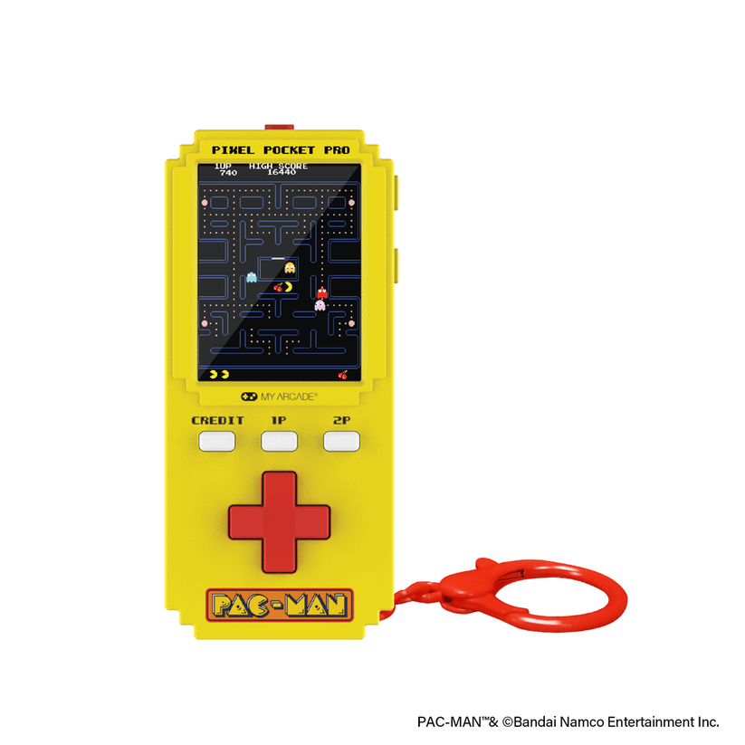 Min Arcade Pixel Pocket Pro Pac-Man handhållen spelkonsol
