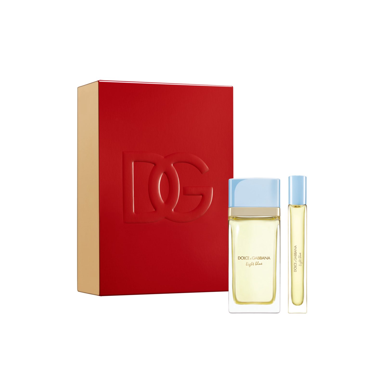 Dolce & Gabbana Gift Set Light Blue EdP 50 ml + Travel Spray 10 ml