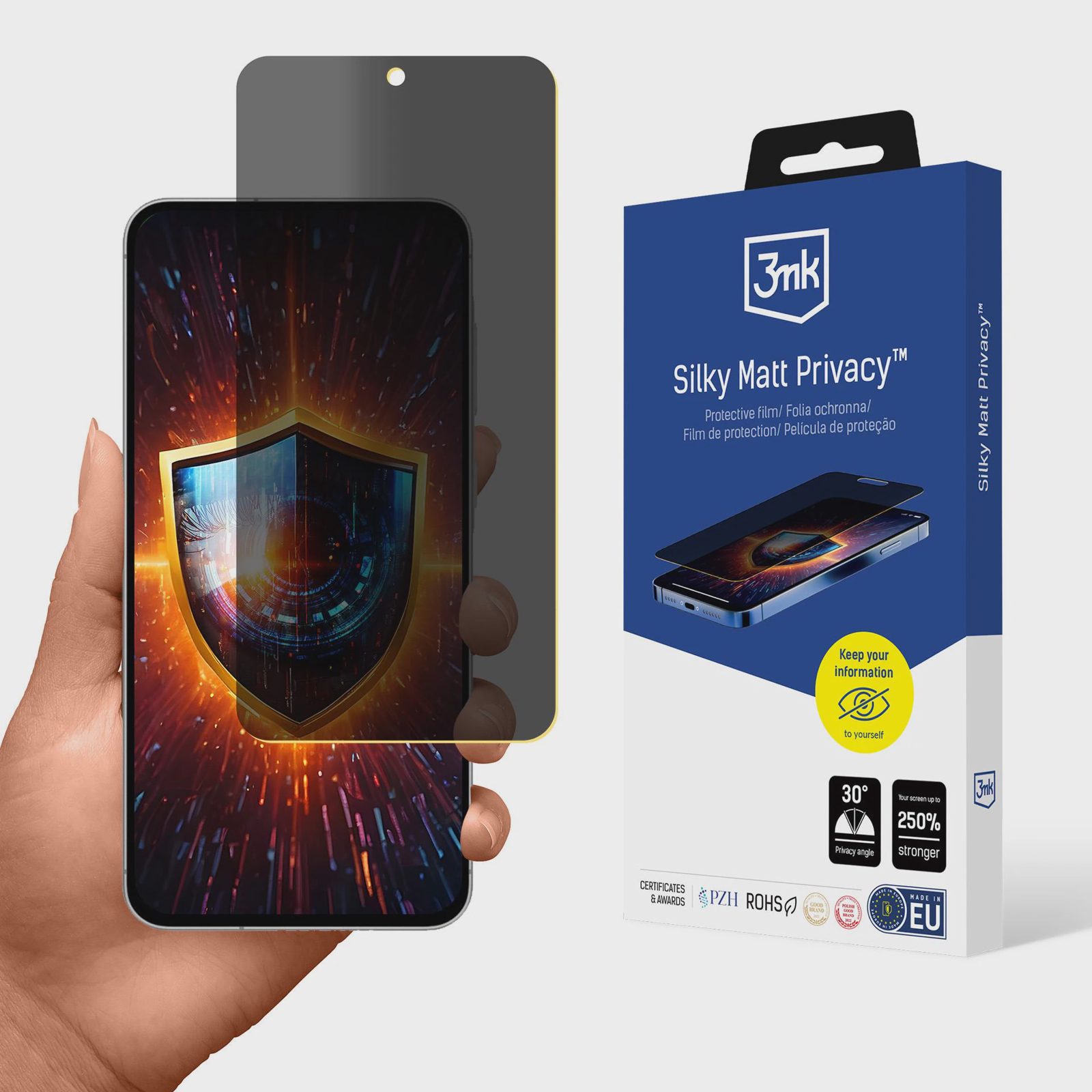 3mk Silky Matt Privacy – skärmskydd för Samsung Galaxy A36 5G