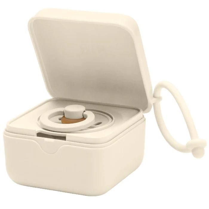 BIBS Pacifier Box Ivory