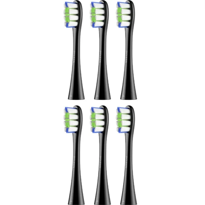 Oclean Professional Clean borstar 6 St, svart