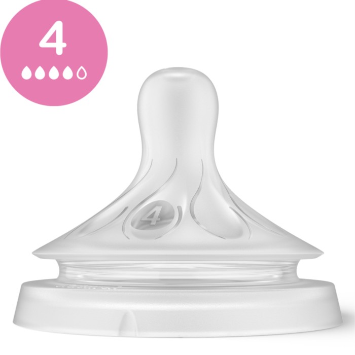 Philips Avent Natural Response dinapp flöde 4 (3m+), 2 st