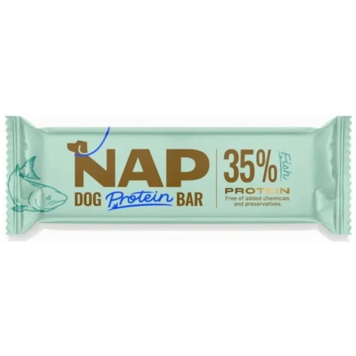 NAP Proteinbar för hund, Fisk 50 g