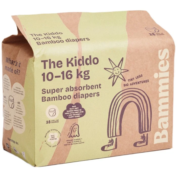 Bammies byxblöjor the kiddo 10-16kg , 28 st