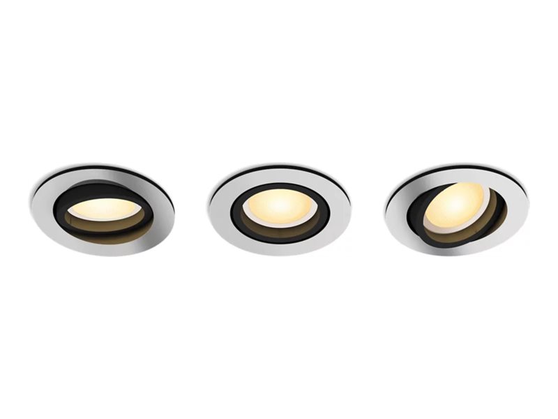 Philips Hue Milliskin infälld trippel spotlight 3x4.2W GU10