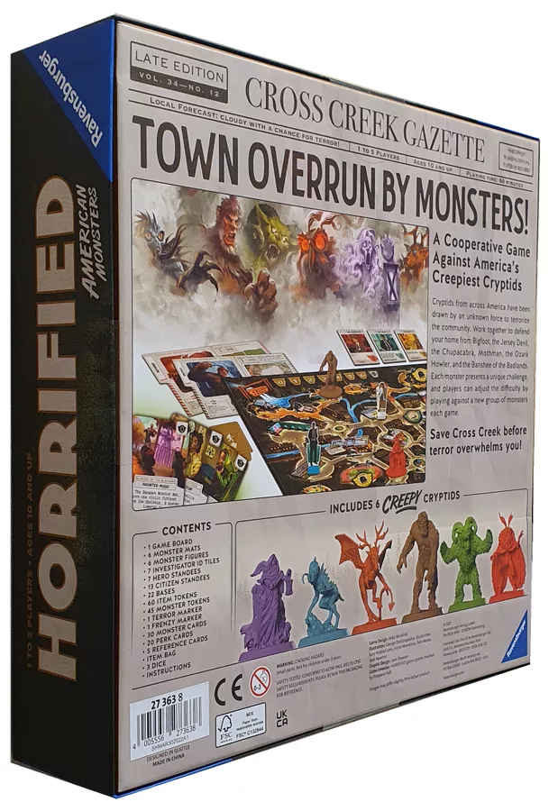 Horrified American Monsters (Engelsk)